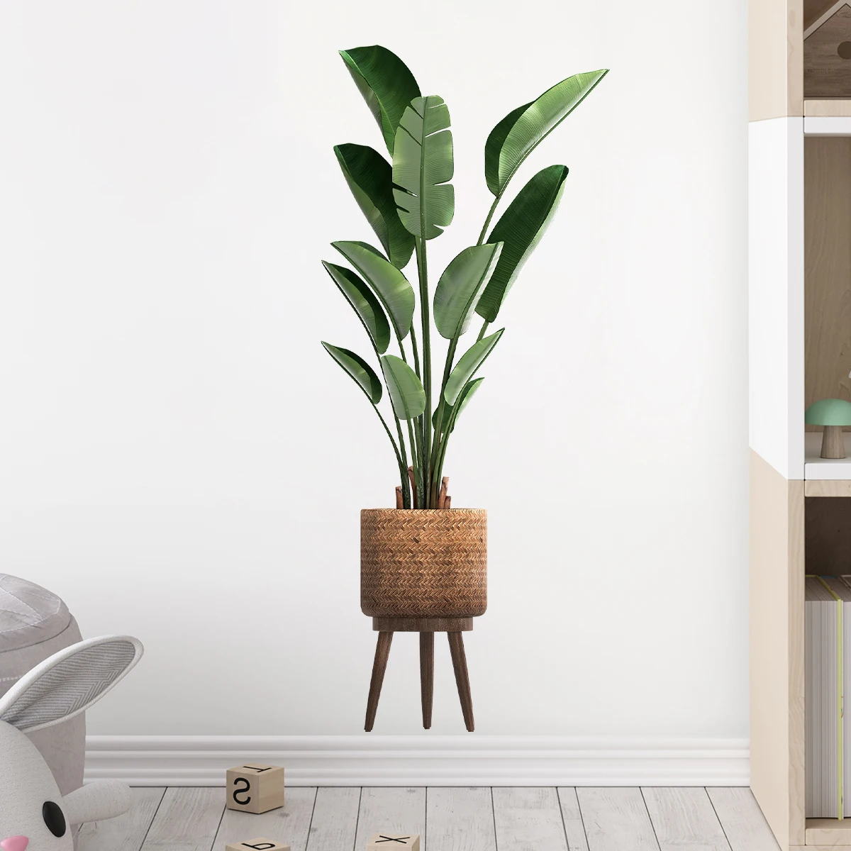 Home Office Word - Simulation Green Plant Ornamental Potted Wall