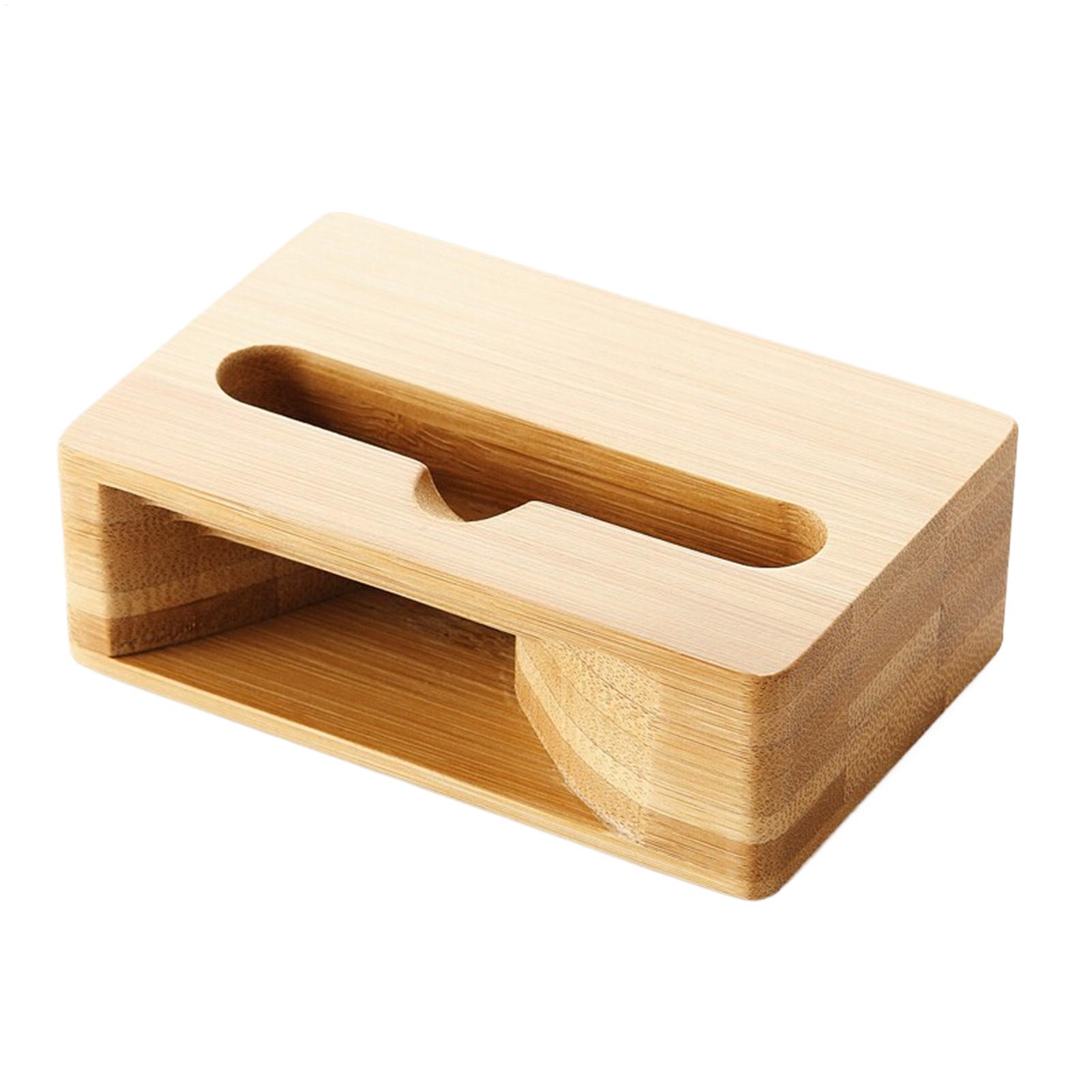 Home Office Contact - Bamboo Passive Sound Amplifier Phone Stand,