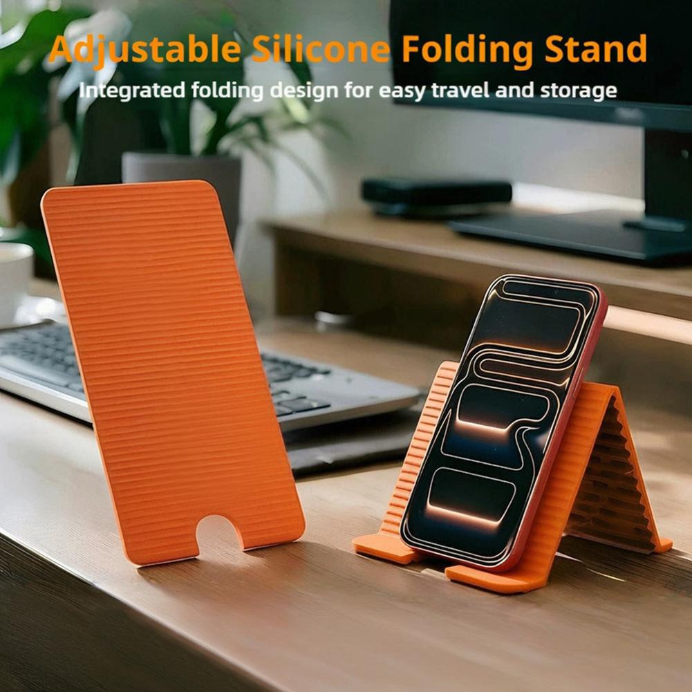 Home Office Jobs - Flexible Foldable Silicone Phone Holder For