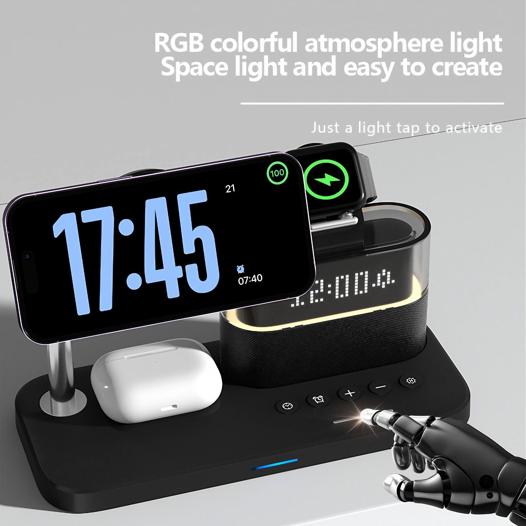 Magnetic Wireless Charging Sta - Home Office Call Center ulasan dan harga