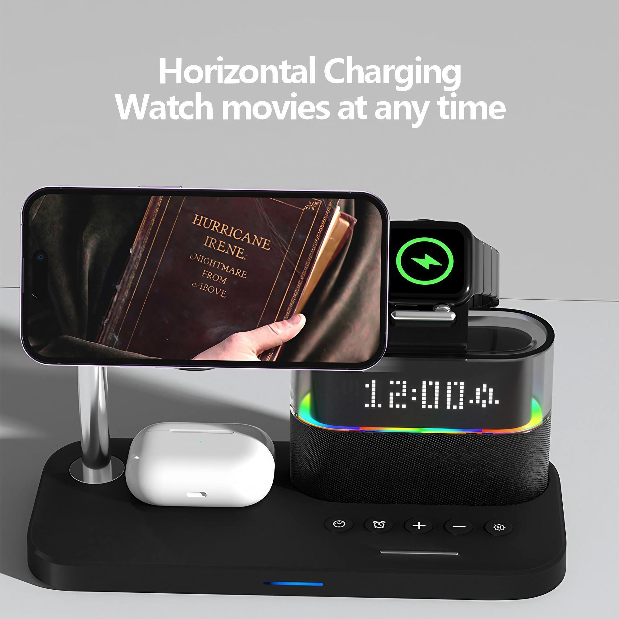 Magnetic Wireless Charging Sta - Home Office Call Center ulasan dan harga