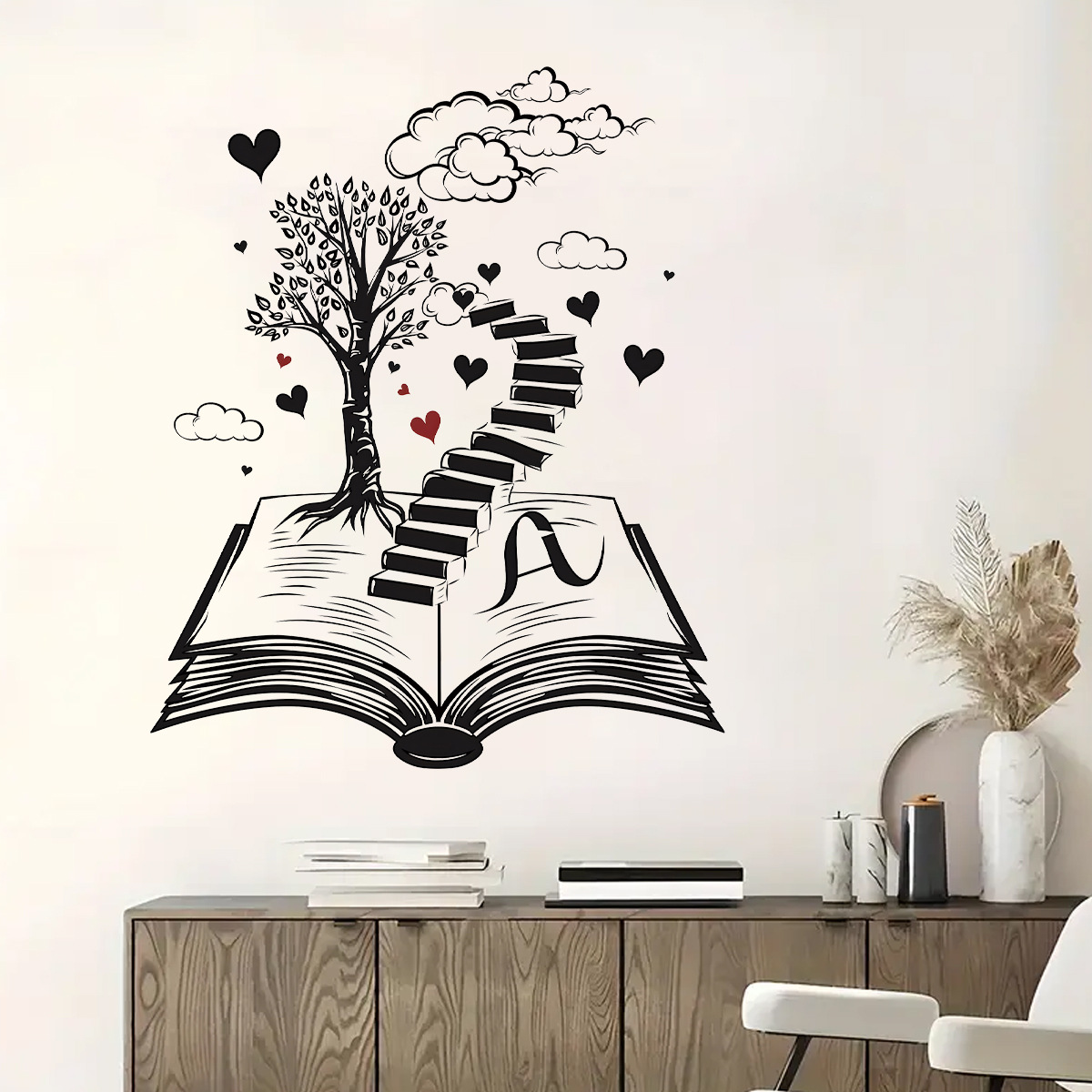 Wall Stickers for Living Room  - Home Office Wallpaper ulasan dan harga