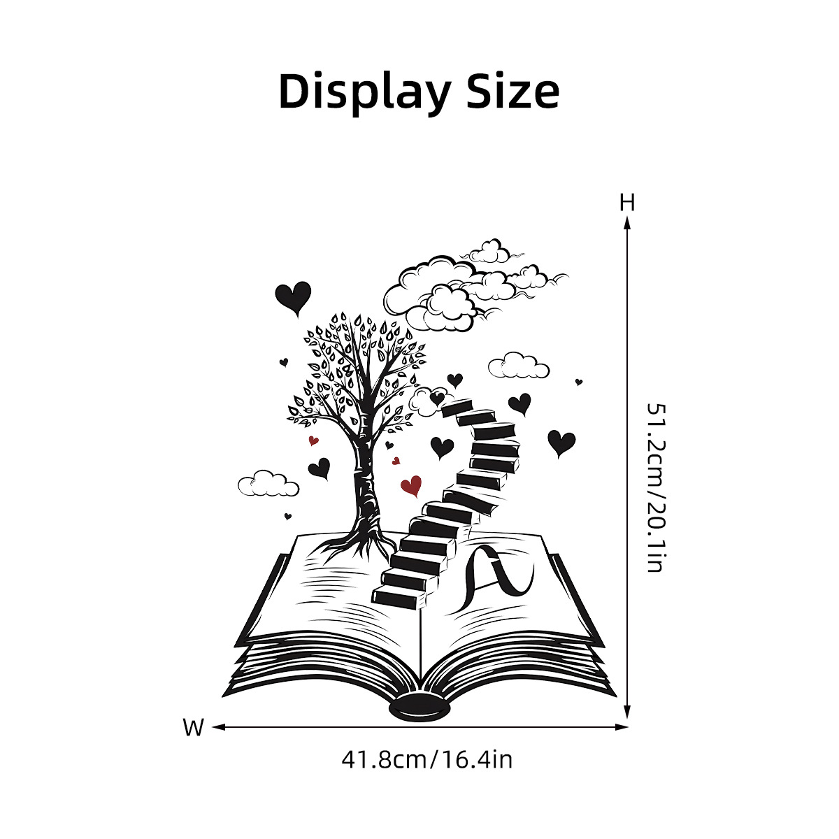 Wall Stickers for Living Room  - Home Office Wallpaper ulasan dan harga
