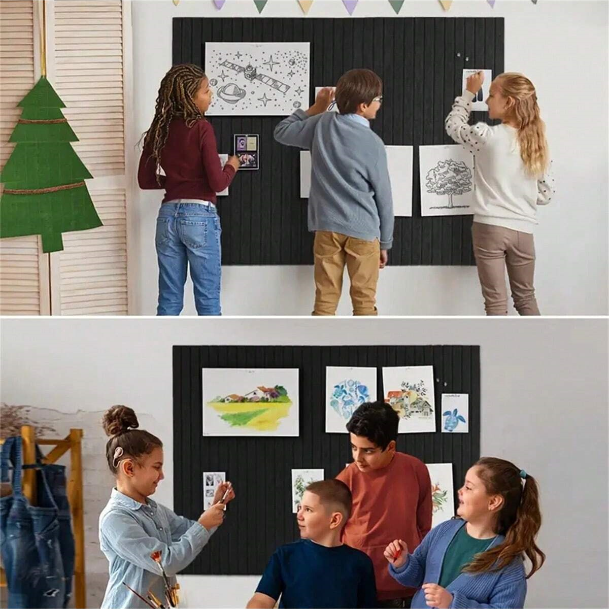 6pcs Office Large Cork Board A - Home Office Alternative ulasan dan harga