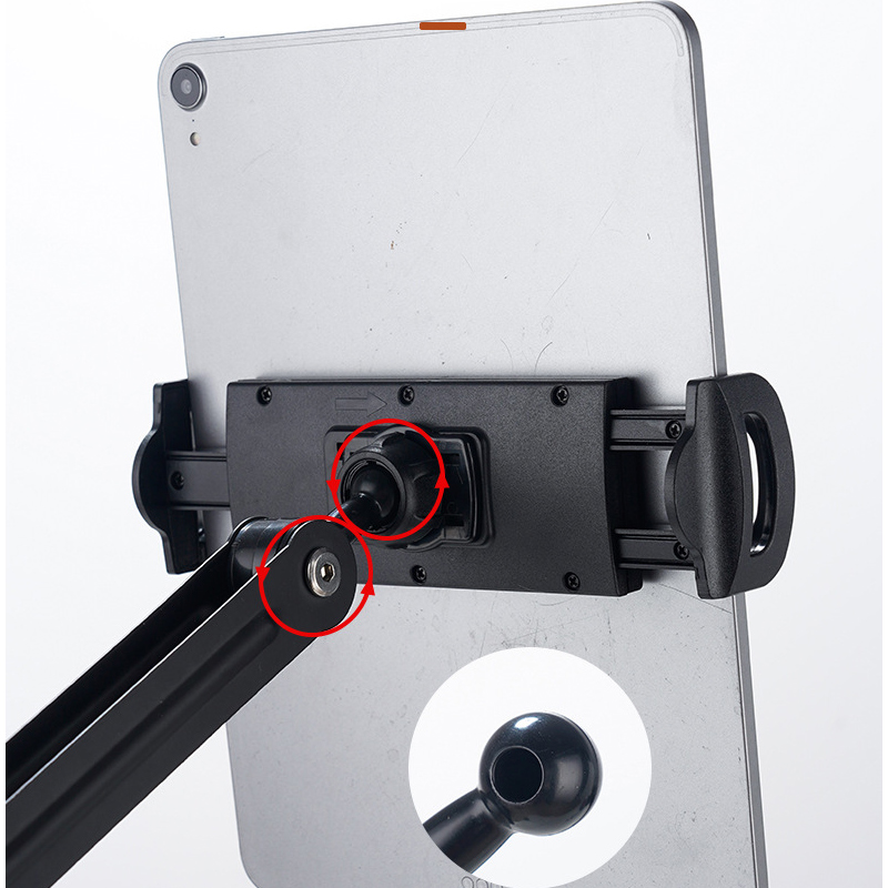 Adjustable Metal Dual-Arm Wall - Home Office Call Center ulasan dan harga