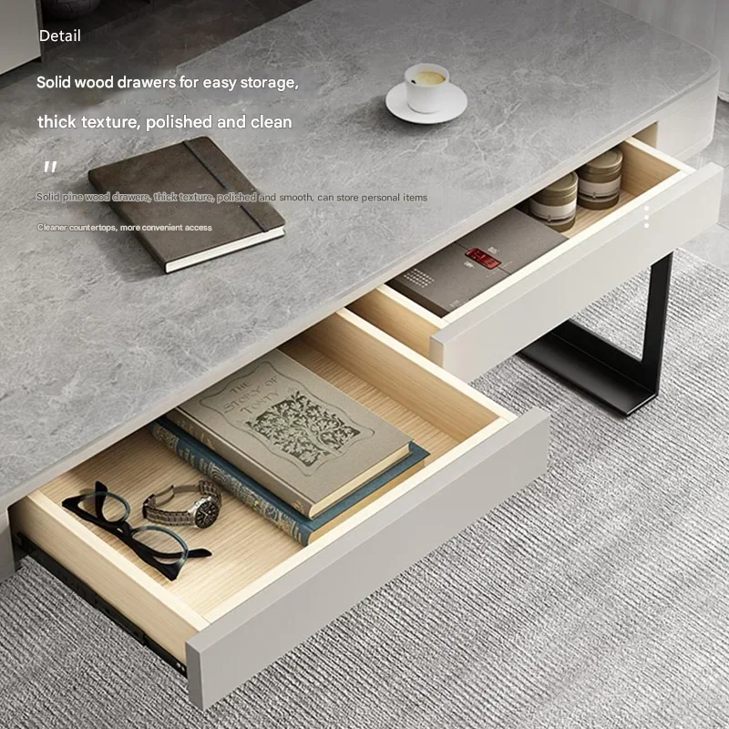 Women Storage Wood Office Desk - Home Office Trabajo ulasan dan harga