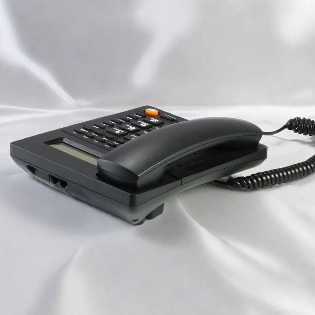 New Landline Telephone Desktop - Home Office Call Center ulasan dan harga