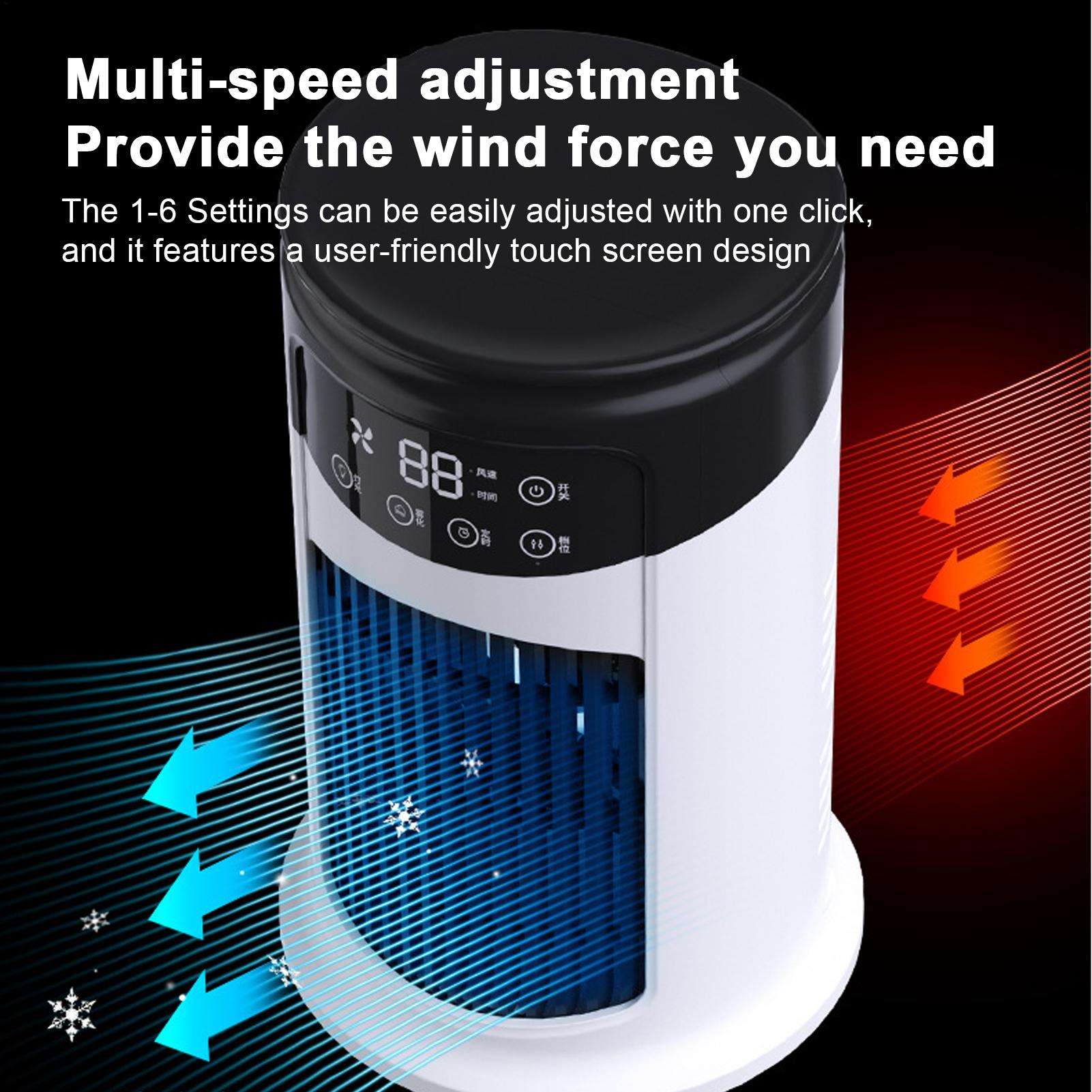 Portable Air Conditioner Fan 6 - Home Office Jobs ulasan dan harga
