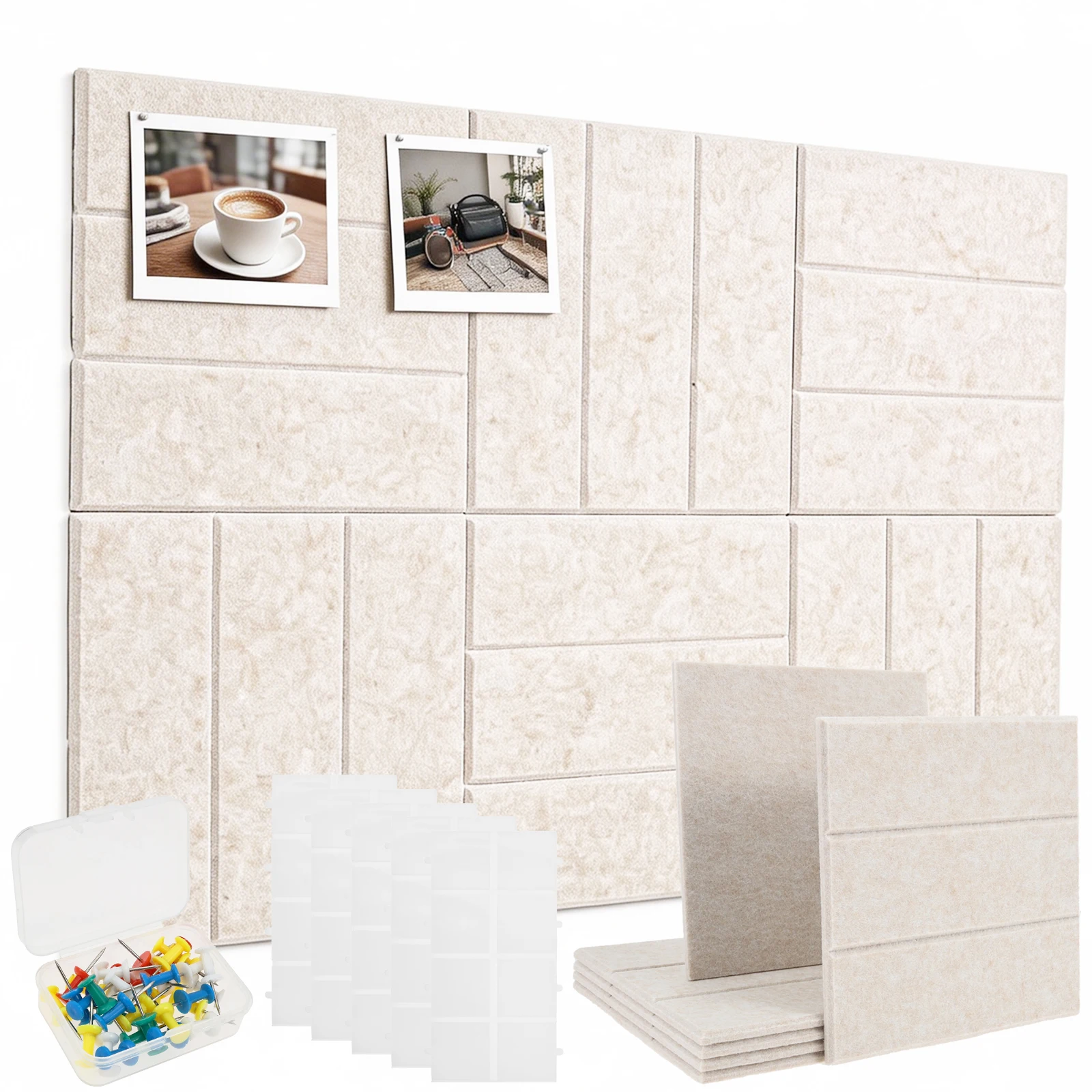 6/12 Pcs Felt Bulletin Board T - Home Office Alternative ulasan dan harga