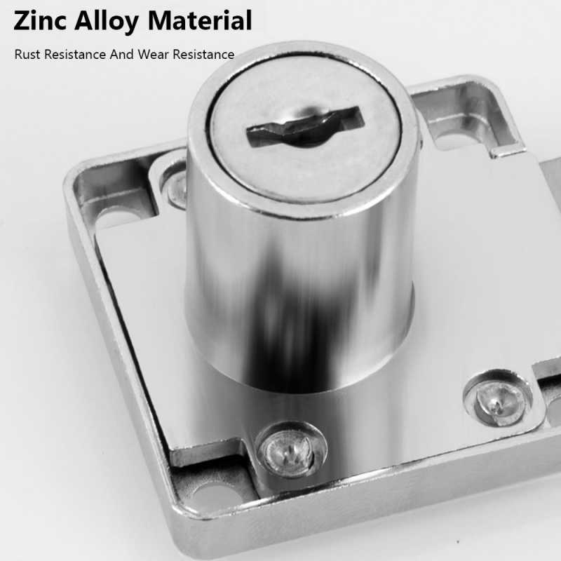 Sleek Zinc Alloy Security Lock - Home Office Desk With Drawers ulasan dan harga