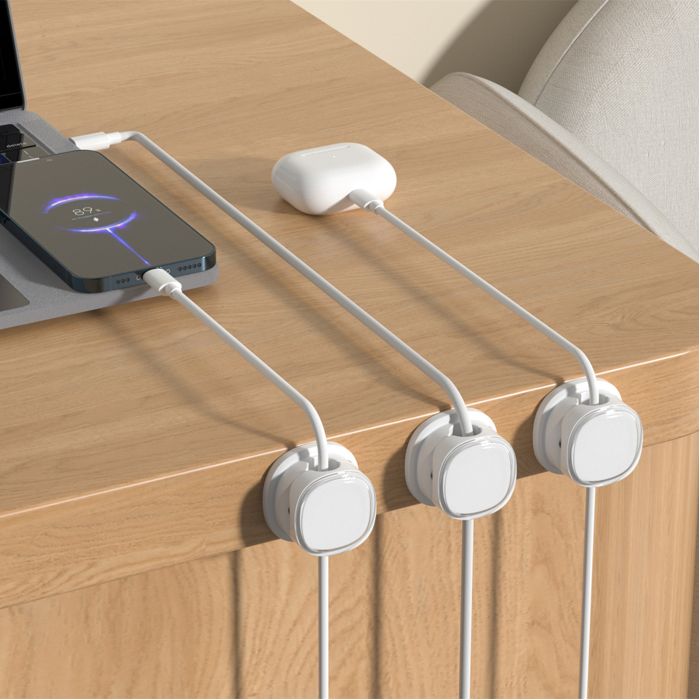 3/6/8/12PCS Magnetic Cable Cli - Home Office Call Center ulasan dan harga