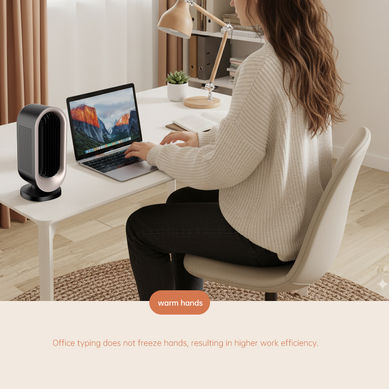 1200W PTC Ceramic Desktop Heat - Home Office Jobs ulasan dan harga
