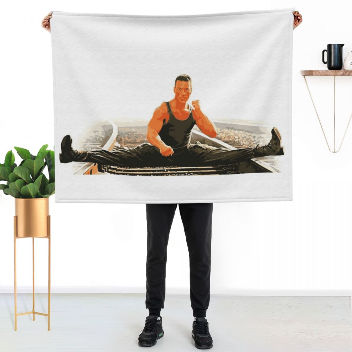 Full Contact Throw Blanket War - Home Office Contact ulasan dan harga