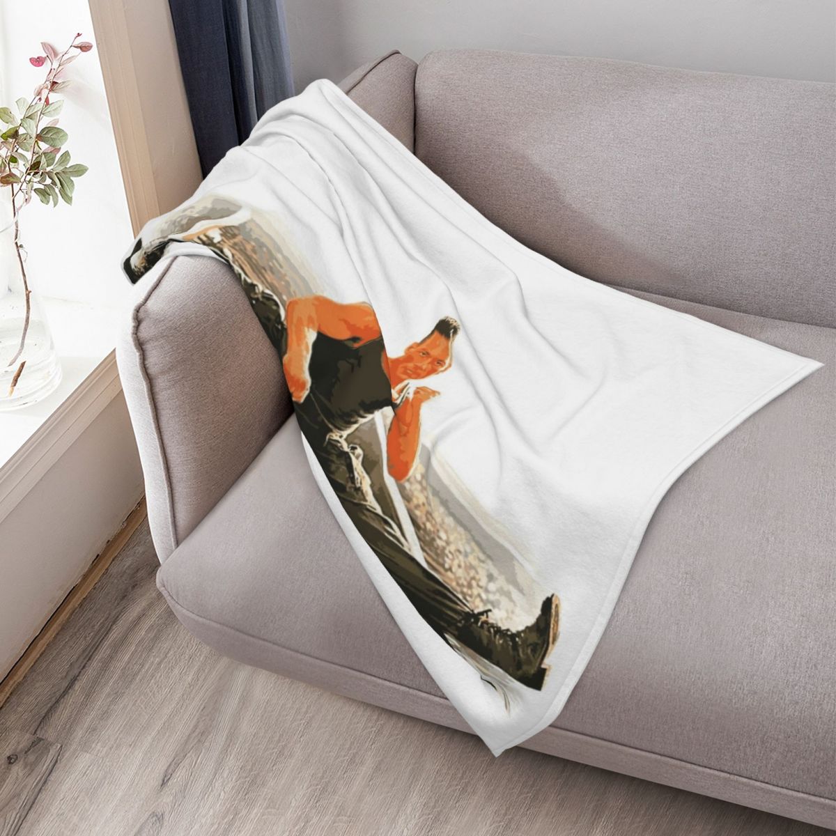 Full Contact Throw Blanket War - Home Office Contact ulasan dan harga
