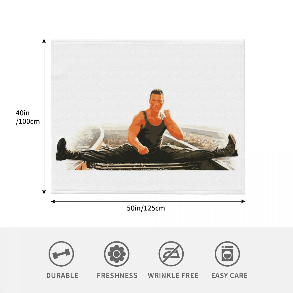 Full Contact Throw Blanket War - Home Office Contact ulasan dan harga