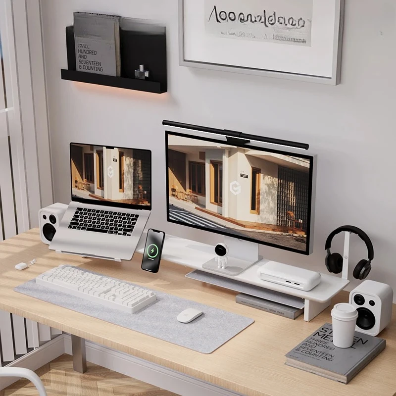 ‌ZORKMOU Z3 Modular Monitor St - Desktop Organizer Bamboo ulasan dan harga