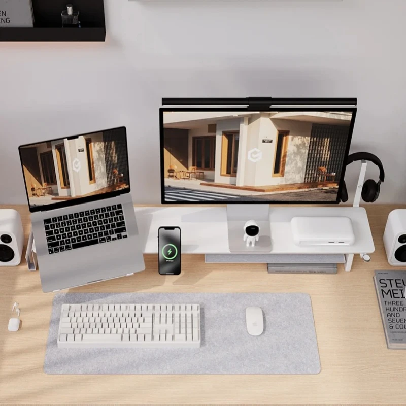 ‌ZORKMOU Z3 Modular Monitor St - Desktop Organizer Bamboo ulasan dan harga