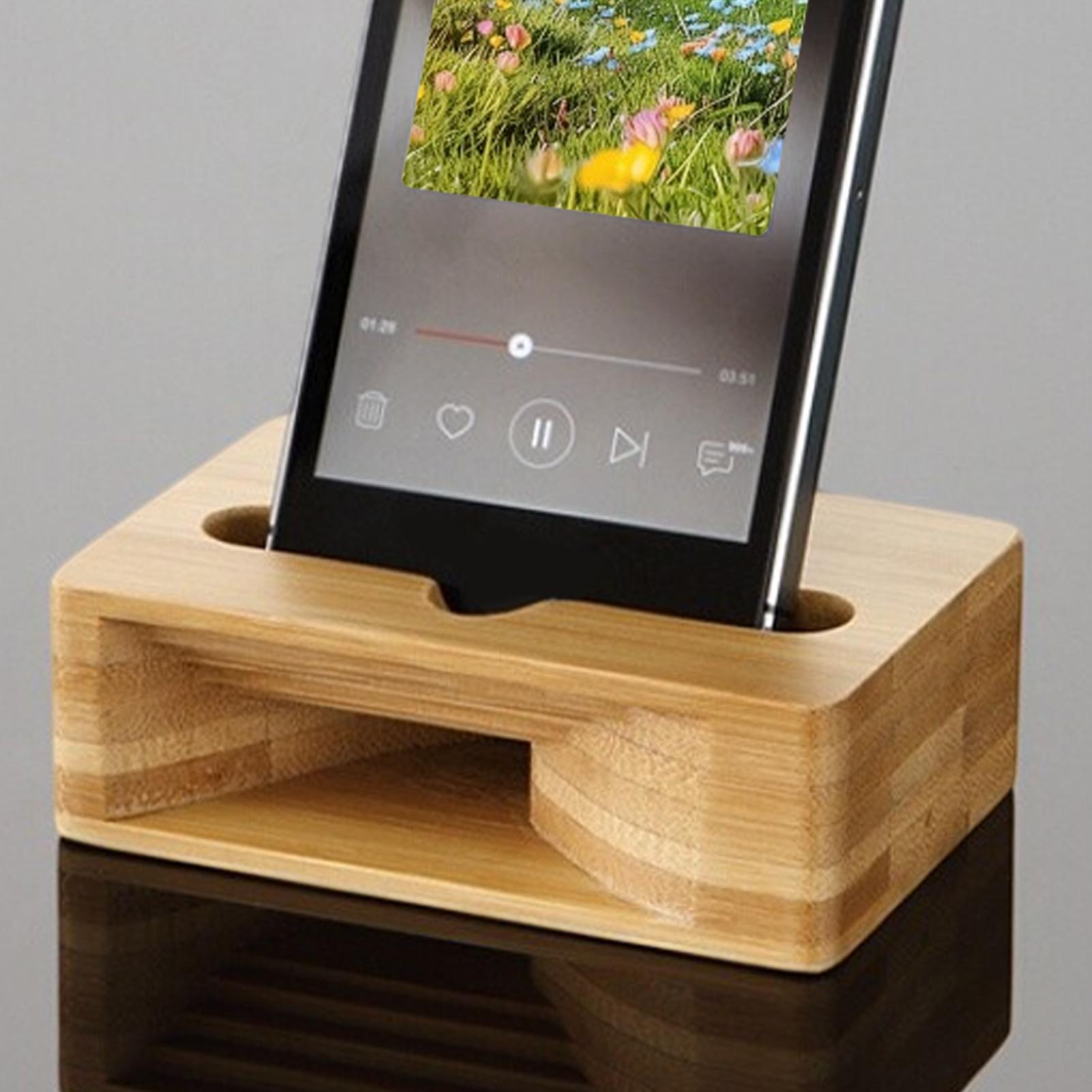 Bamboo Passive Sound Amplifier - Home Office Contact ulasan dan harga