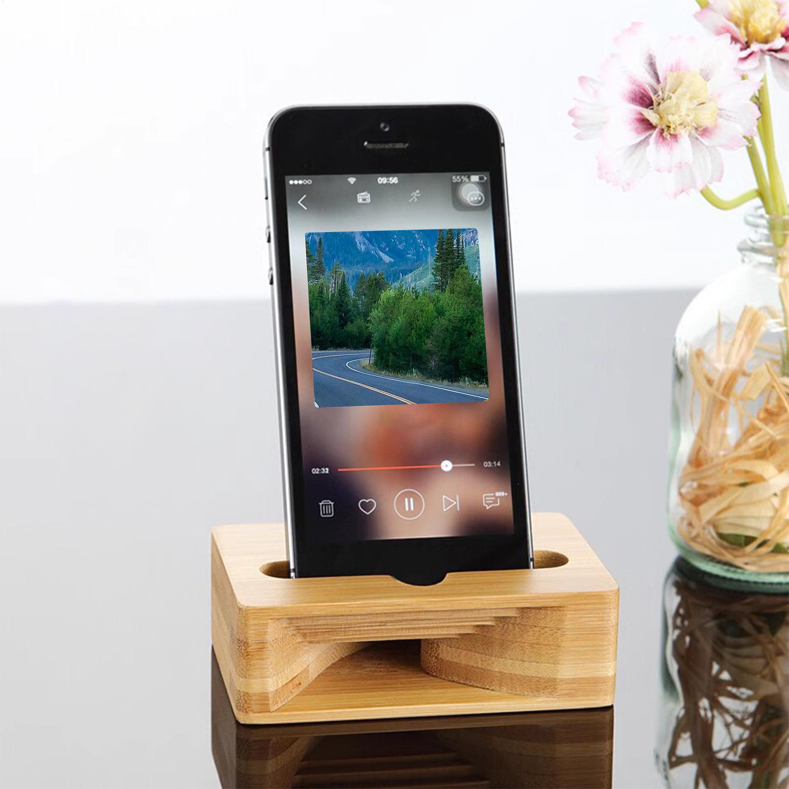Bamboo Passive Sound Amplifier - Home Office Contact ulasan dan harga