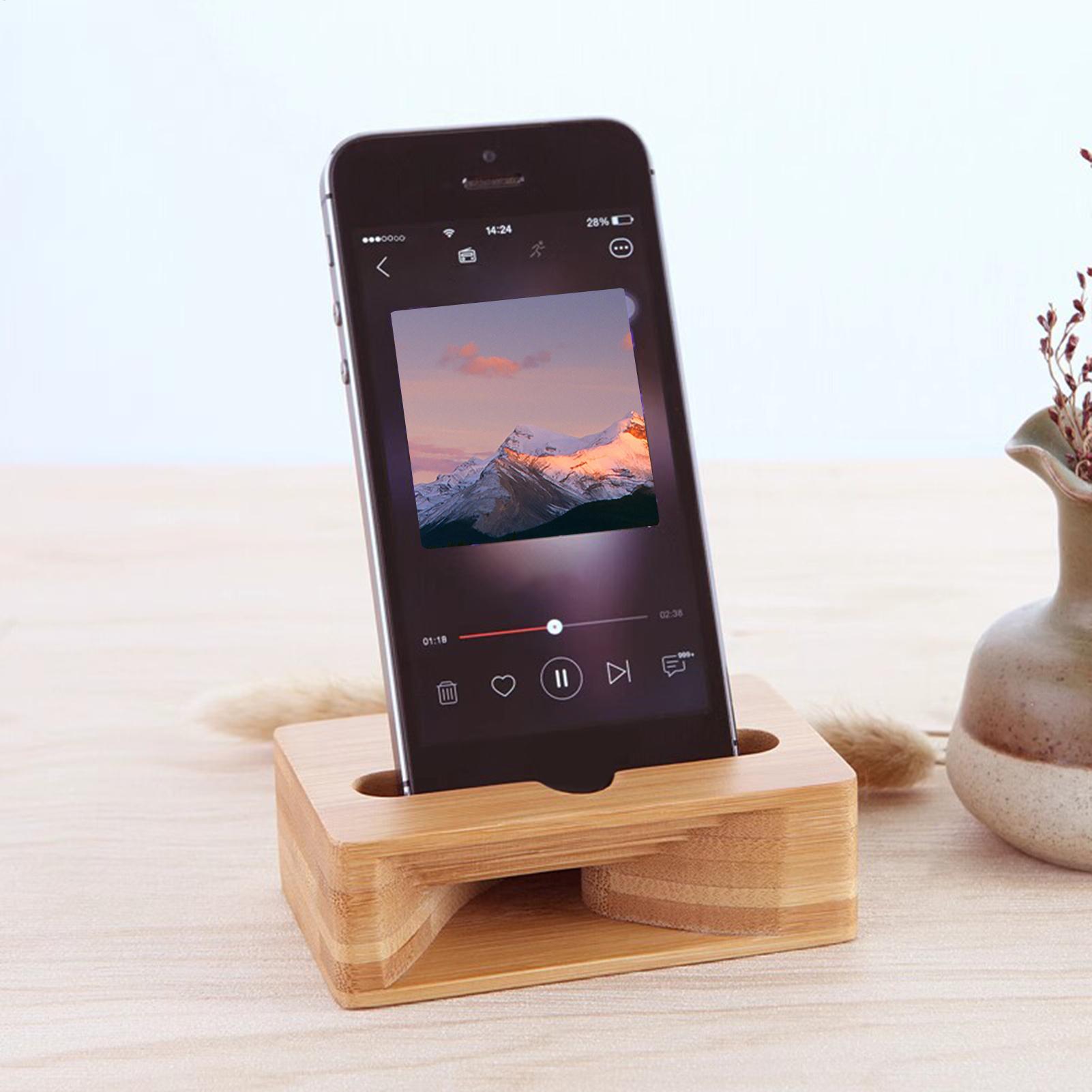 Bamboo Passive Sound Amplifier - Home Office Contact ulasan dan harga
