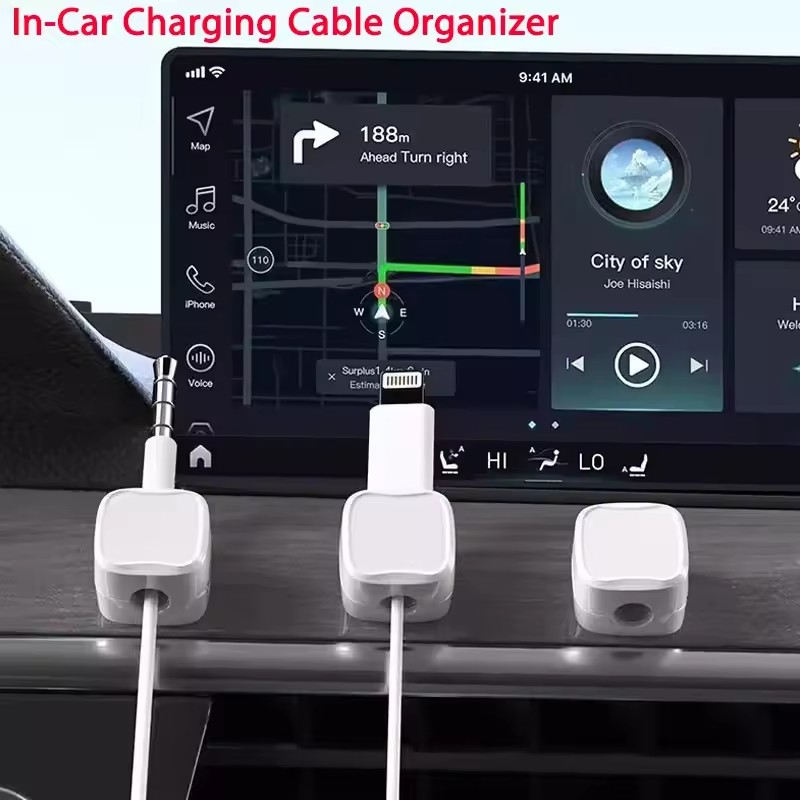 Magnetic Cable Clip Winder Hol - Home Office Jobs ulasan dan harga