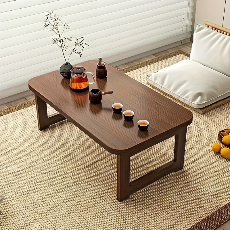 Foldable Portable Side Table B - Desktop Organizer Bamboo ulasan dan harga