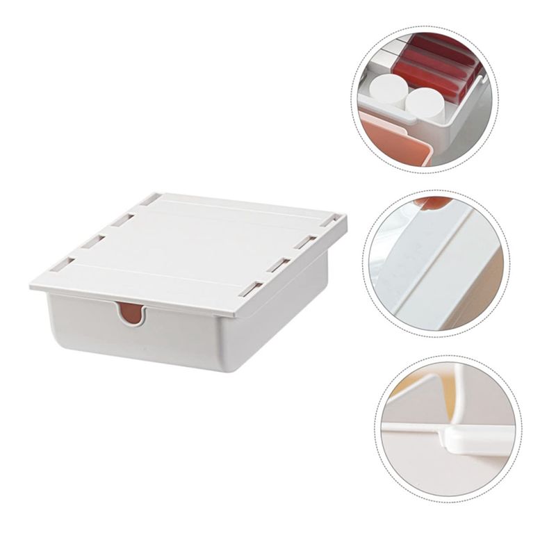 DT19 Under-Desk Storage Box, S - Home Office Desk With Drawers ulasan dan harga