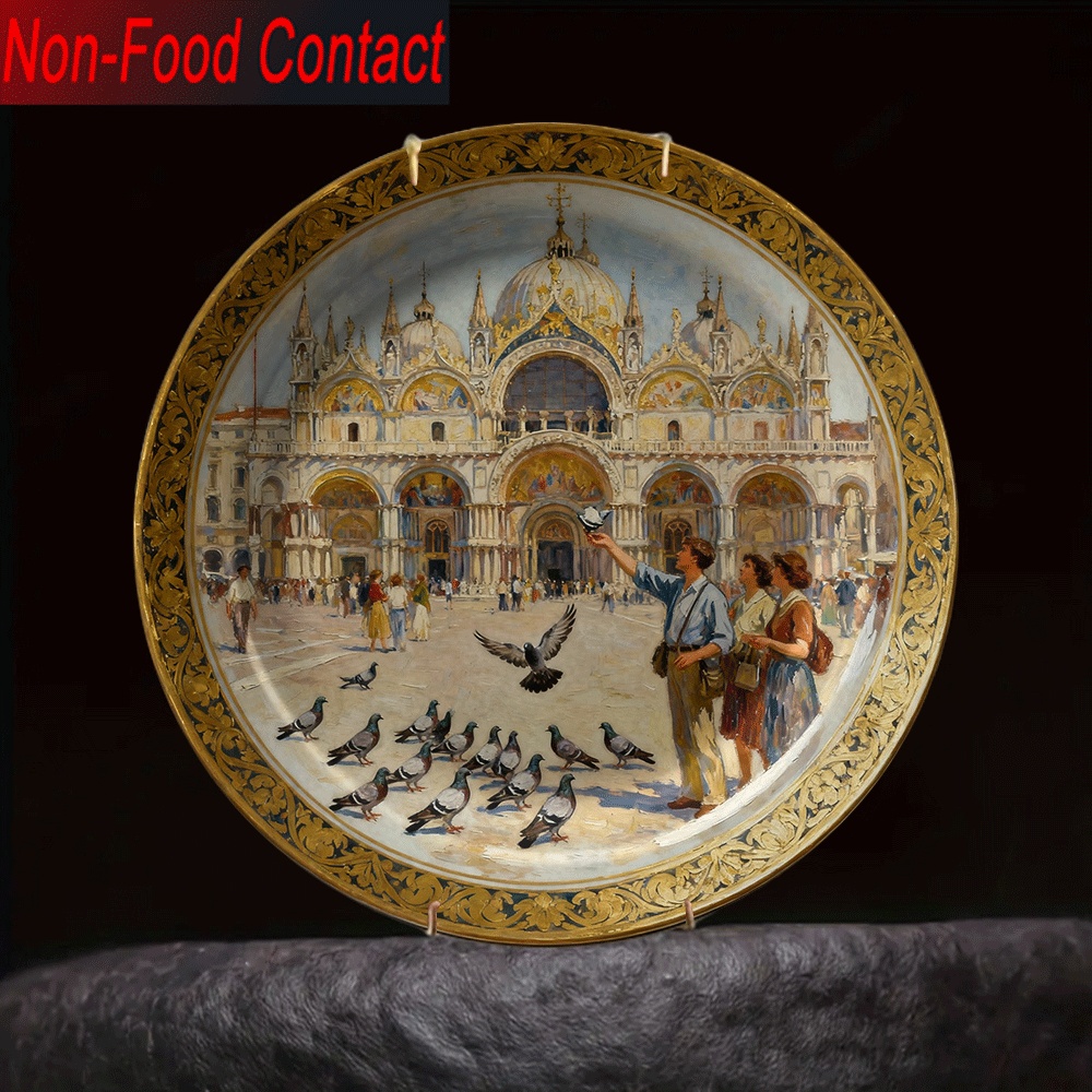 1pc Venetian St. Mark'S Square - Home Office Contact ulasan dan harga