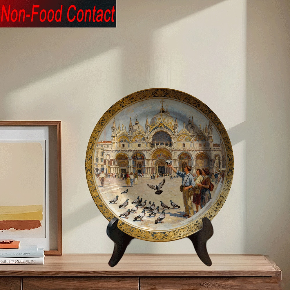 1pc Venetian St. Mark'S Square - Home Office Contact ulasan dan harga