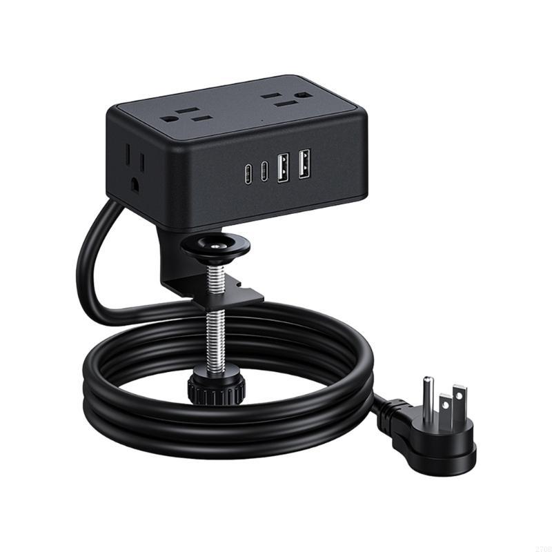 Twist Clamp Desk Power Strips  - Power Strip Desk ulasan dan harga