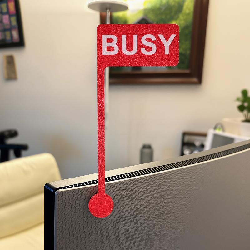 On Call Busy Flag Sign Unique  - Home Office Call Center ulasan dan harga