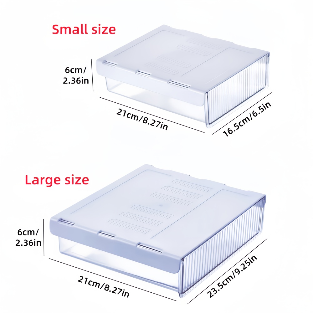 1pc Under Desk Clear Drawer Or - Home Office Desk With Drawers ulasan dan harga