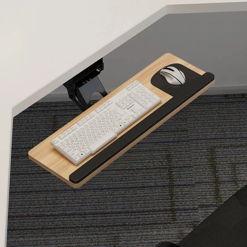 Keyboard Tray Under Desk Slidi - Home Office Desk With Drawers ulasan dan harga