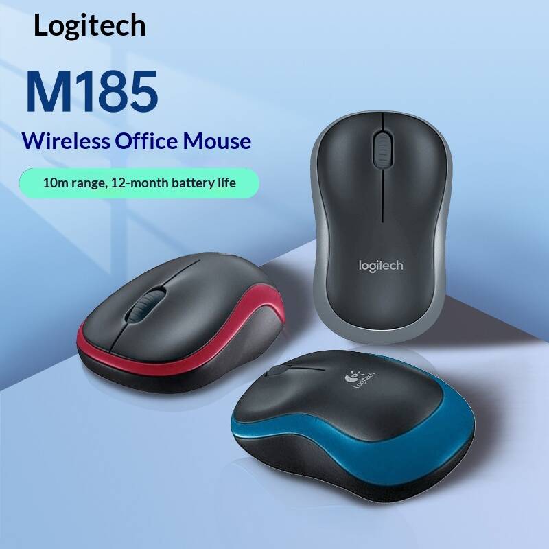 Logitech M185 Wireess Optica M - Home Office Pay ulasan dan harga