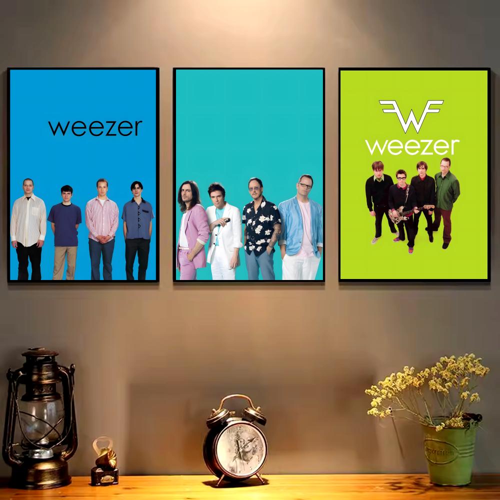 W Alternative Rock band weezer - Home Office Alternative ulasan dan harga
