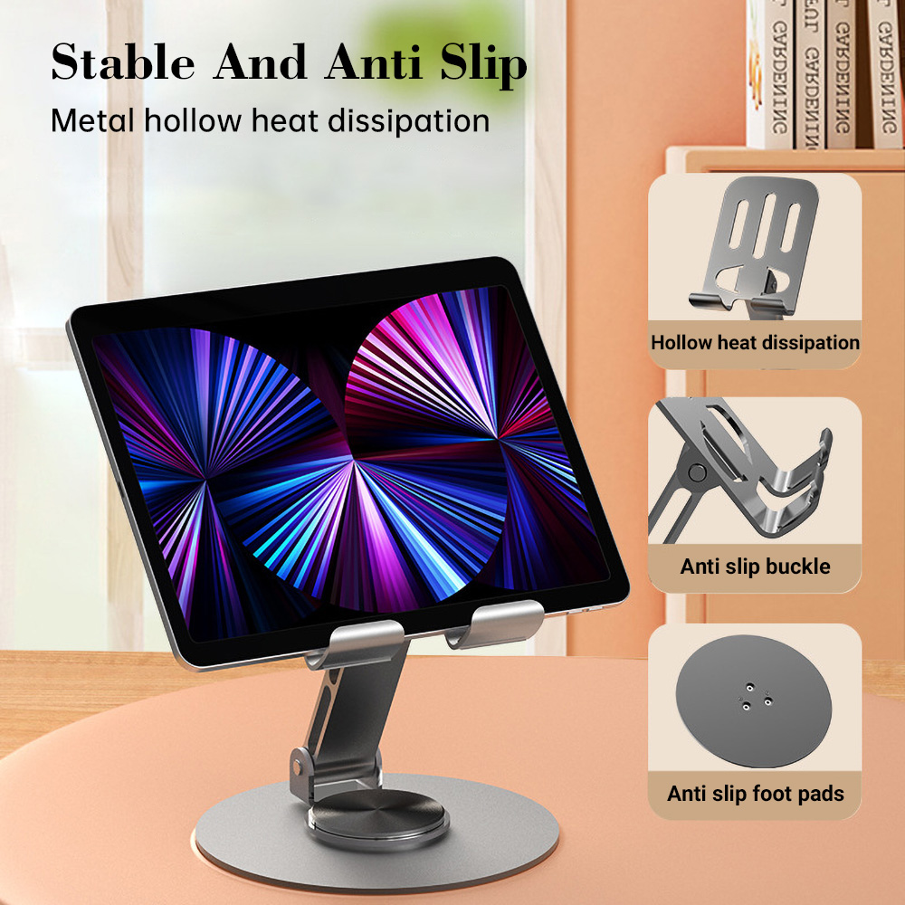 360°Rotating Tablet Phone Stan - Home Office Contact ulasan dan harga