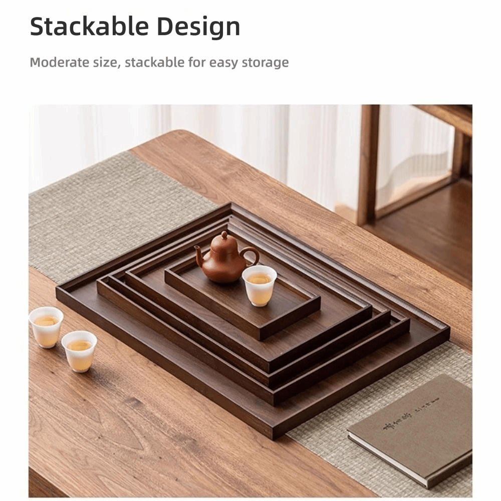 Decorate Tray Natural Bamboo B - Desktop Organizer Bamboo ulasan dan harga