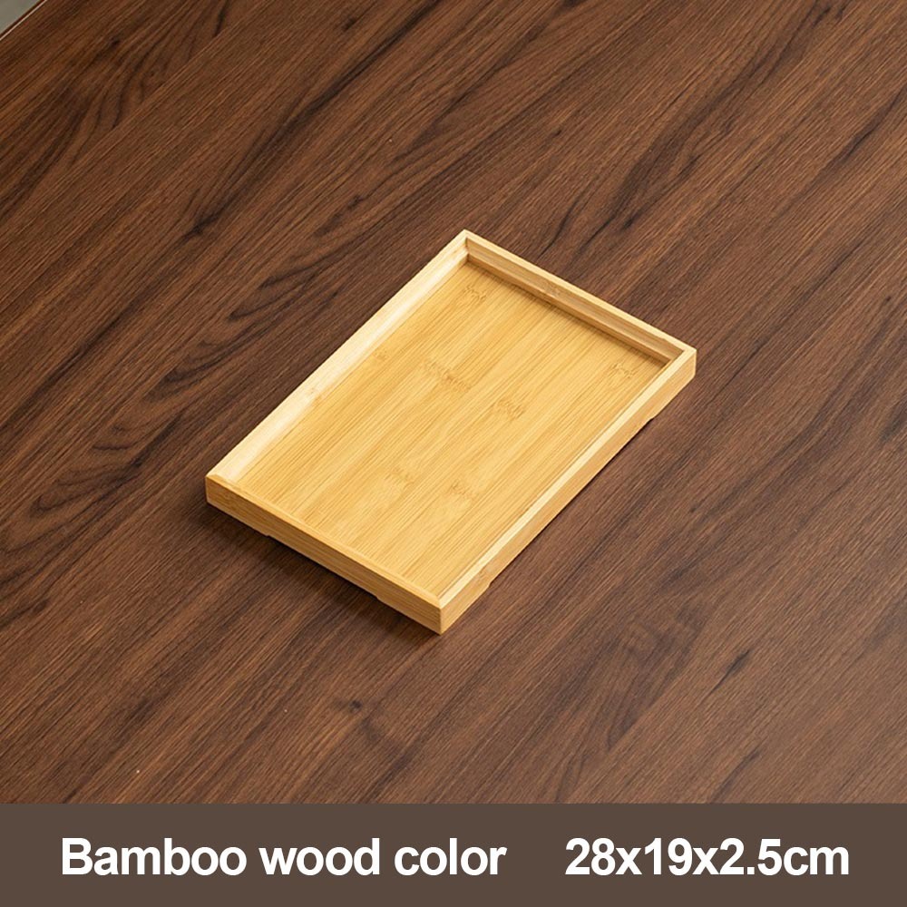 Decorate Tray Natural Bamboo B - Desktop Organizer Bamboo ulasan dan harga