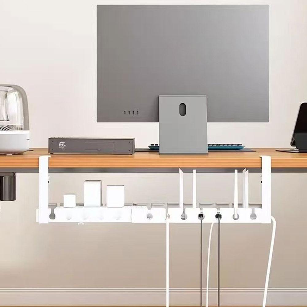 Under Table Storage Rack No Pu - Power Strip Desk ulasan dan harga