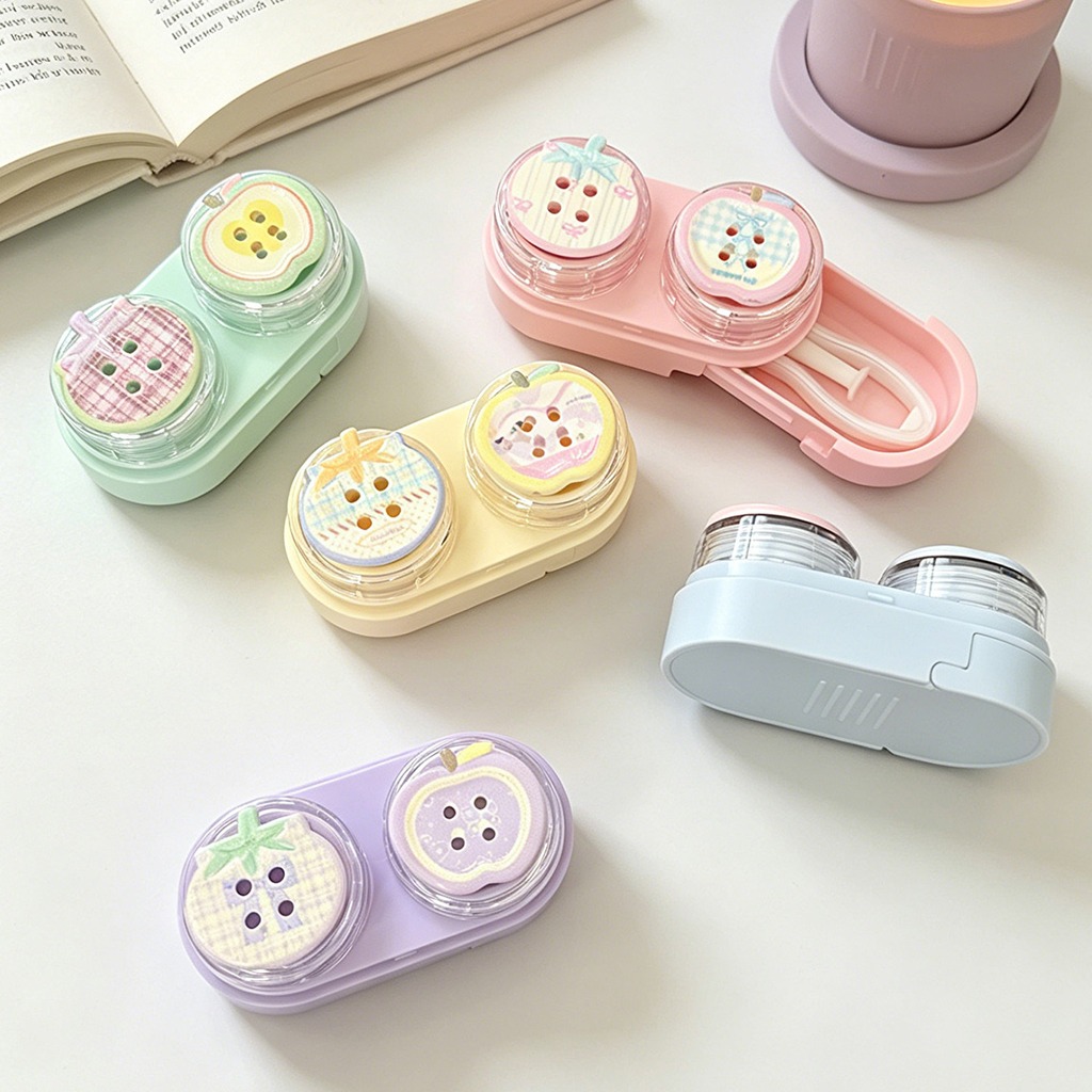Contact Lens Case Sturdy Drawe - Home Office Contact ulasan dan harga