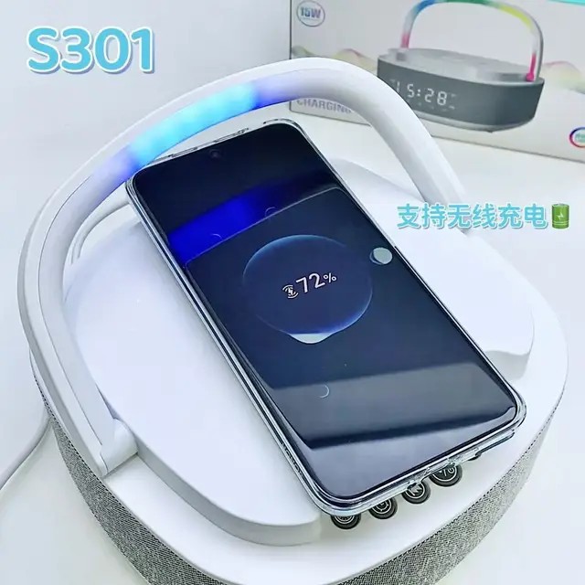 Bluetooth speaker S301- LED al - Home Office Jobs ulasan dan harga