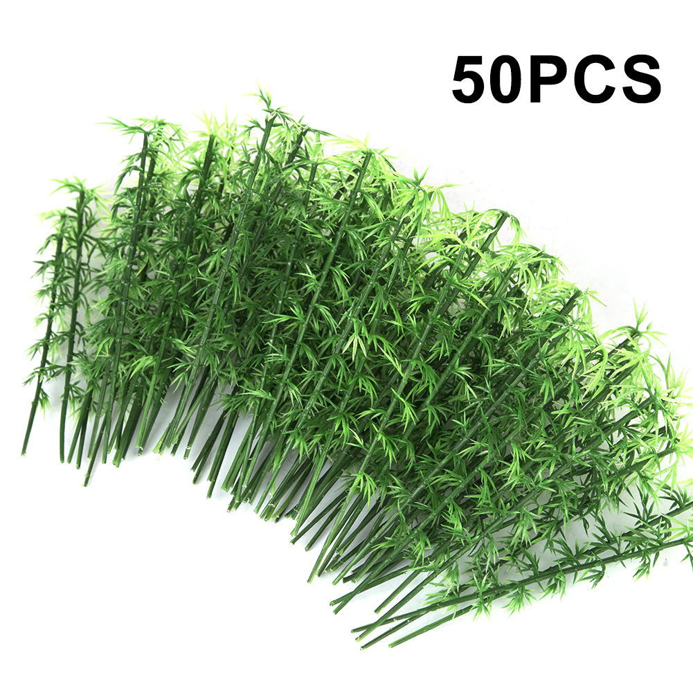 50Pcs 10cm/12cm/15cm Plastic M - Desktop Organizer Bamboo ulasan dan harga