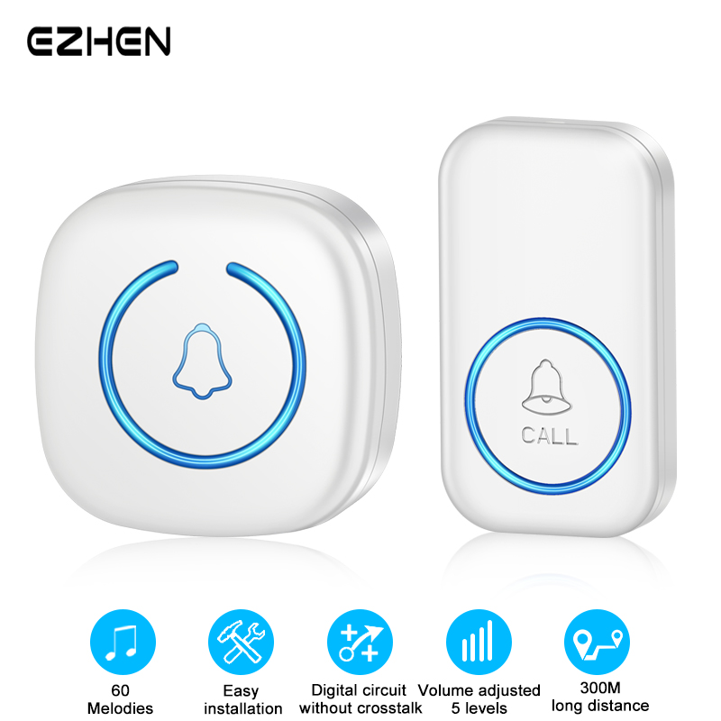 EZHEN Smart Wireless Doorbell  - Home Office Call Center ulasan dan harga