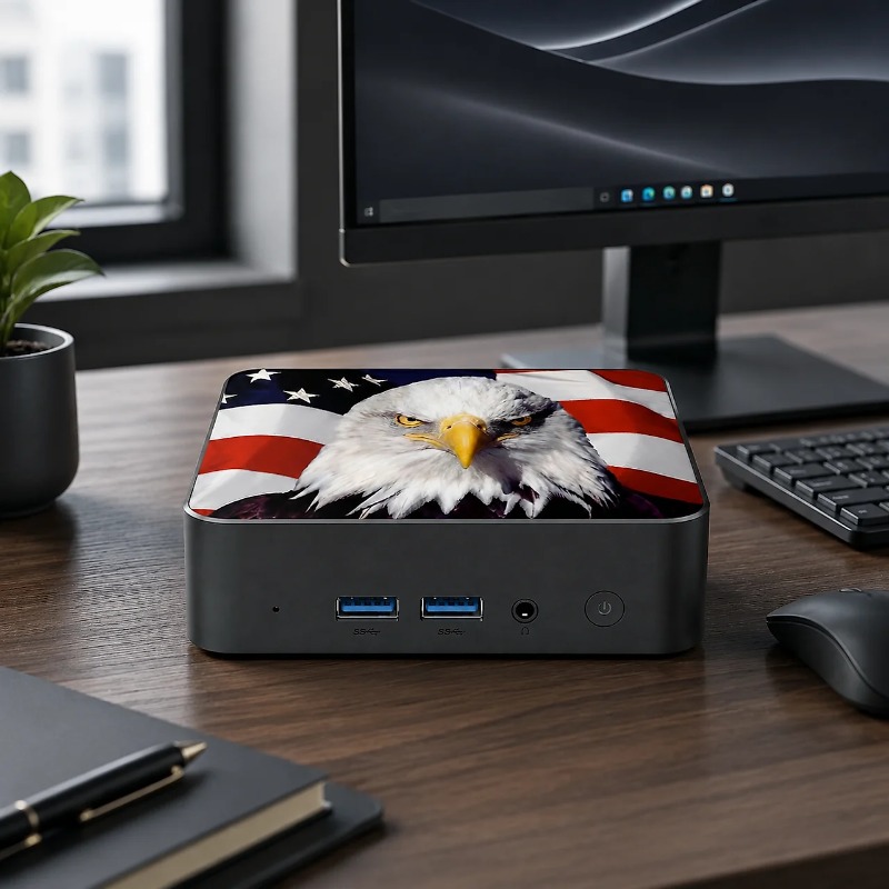New 2026 USA Canada Flag Mini  - Home Office Pro ulasan dan harga