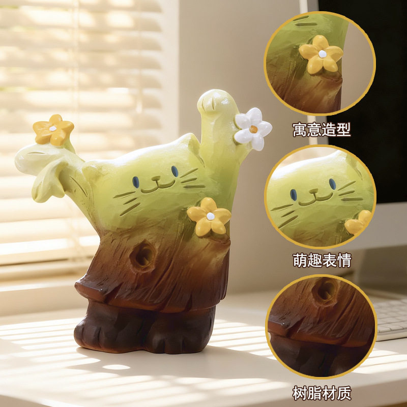 Mao Pai Cat Tree Shaped Blind  - Home Office Jobs ulasan dan harga