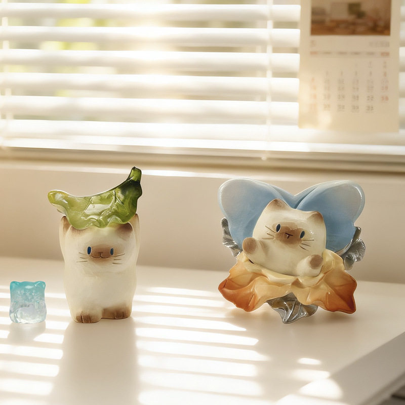 Mao Pai Cat Tree Shaped Blind  - Home Office Jobs ulasan dan harga