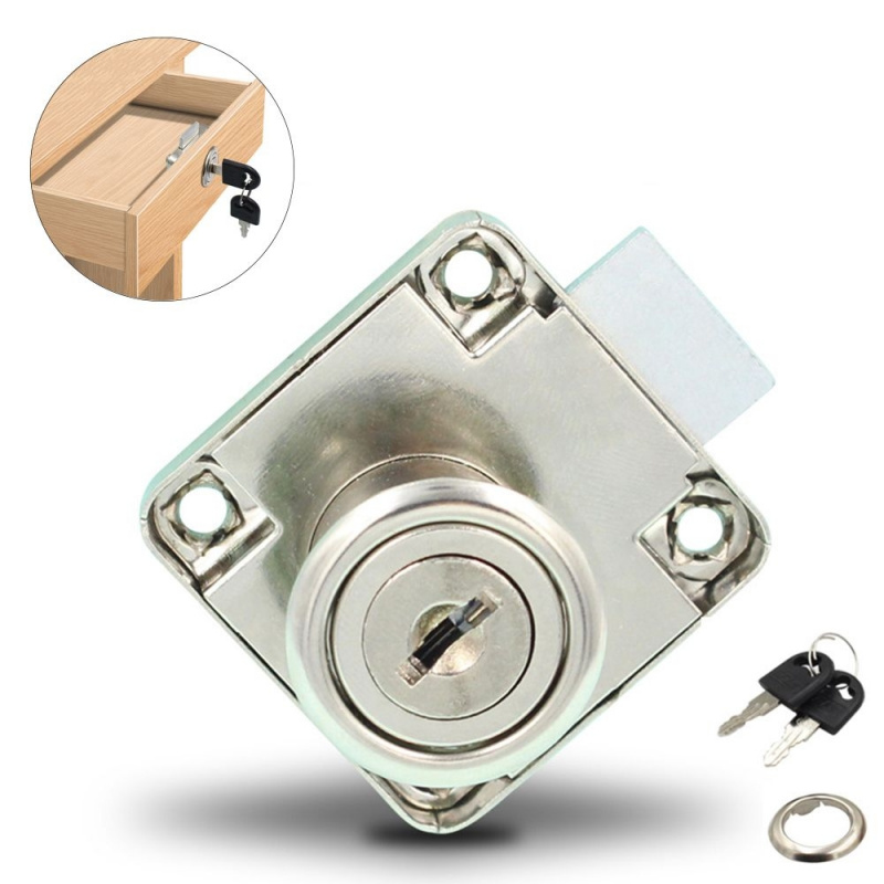 Zinc Alloy Burglarproof Lock w - Home Office Desk With Drawers ulasan dan harga