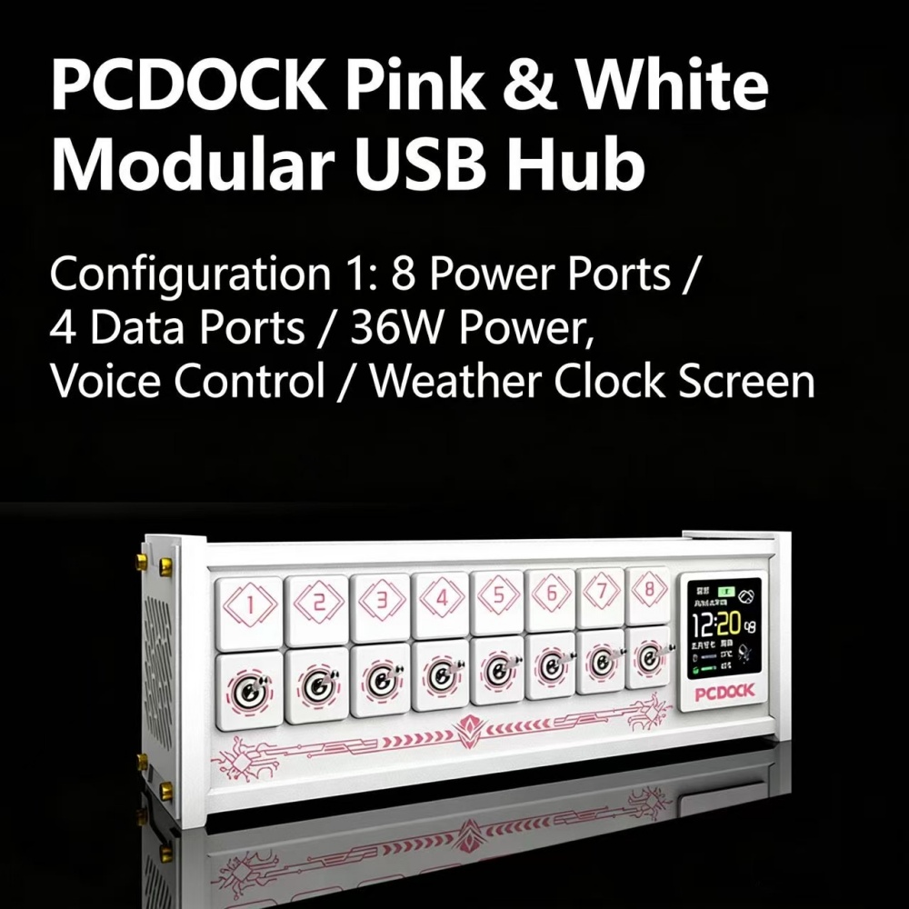 PCDOCK Block USB Desktop Power - Power Strip Desk ulasan dan harga