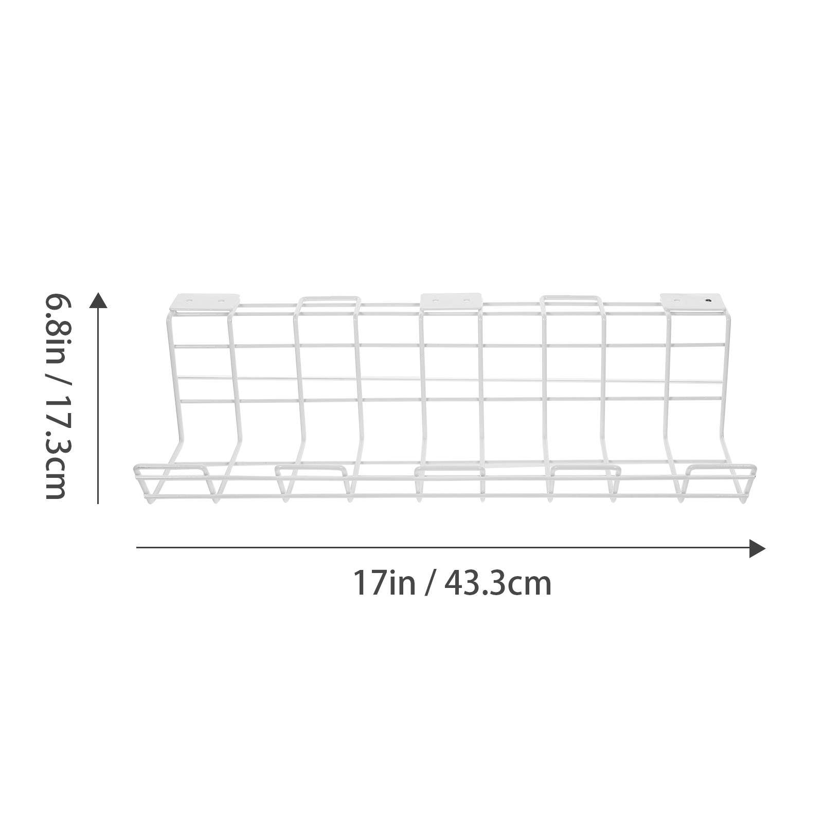 2Pcs Under Desk Cable Organize - Power Strip Desk ulasan dan harga