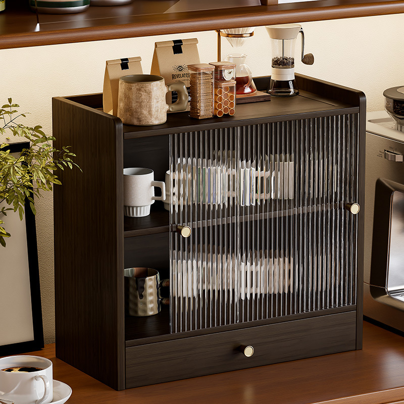 Bamboo Kitchen Countertop Stor - Desktop Organizer Bamboo ulasan dan harga